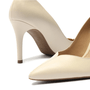 Sapato Scarpin Feminino Arezzo Couro Off White