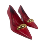 Sapato Scarpin Feminino Arezzo Couro Silvia Braz Vermelho