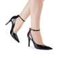 Sapato Scarpin Feminino Bebecê Verniz Preto