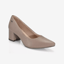 Scarpin Feminino Dakota Bege Escuro