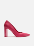 Scarpin Feminino Arezzo Couro Rosa