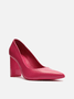 Scarpin Feminino Arezzo Couro Rosa