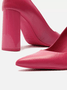 Scarpin Feminino Arezzo Couro Rosa
