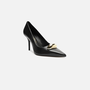 Scarpin Feminino Arezzo Couro Silvia Braz Preto