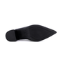 Scarpin Feminino Usaflex Salto Bloco Preto