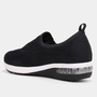 Slip On Modare Elástico Bolha Feminino Preto