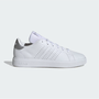 Tênis Feminino Adidas Advantage Base 2.0 Branco Prata