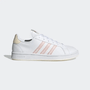 Tenis Feminino Adidas Grand Court Beyond Branco Rose