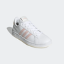 Tenis Feminino Adidas Grand Court Beyond Branco Rose
