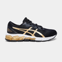 Tênis Feminino Asics Gel-Quantum 180 Preto Dourado
