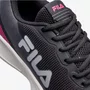 Tênis Feminino Fila Vector Preto Grafite e Rosa