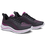 Tênis Feminino Olympikus Apolis Preto Pink Chumbo