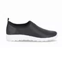 Tênis Feminino Piccadilly sem Cadarço Preto e Branco