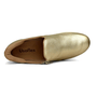 Tênis Feminino Usaflex Couro Dourado
