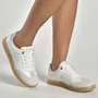 Tênis Feminino Via Marte Branco e Gelo