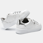 Tênis Feminino Via Marte Branco Prata