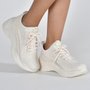 Tênis Feminino Via Marte Knit Marfim