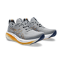 Tênis Masculino Asics Nimbus 26 Cinza e Laranja