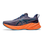 Tênis Masculino Asics Novablast 3 LE Azul e Laranja - Tam 43