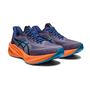 Tênis Masculino Asics Novablast 3 LE Azul e Laranja - Tam 43