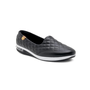 Tênis Slip on Feminino Modare Preto Branco Gel Tech
