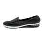 Tênis Slip on Feminino Modare Preto Branco Gel Tech